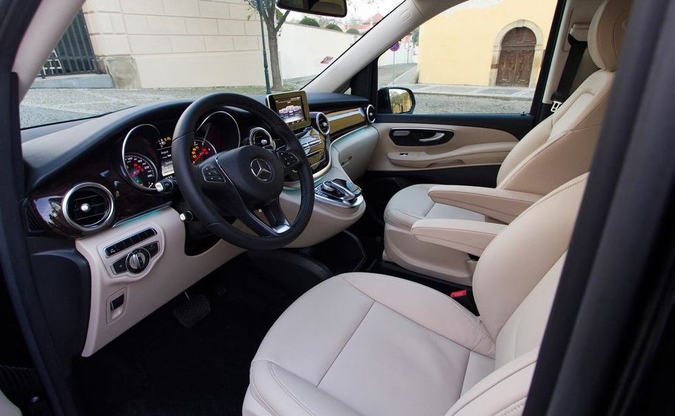 V-Klasse komfortable Bestuhlung